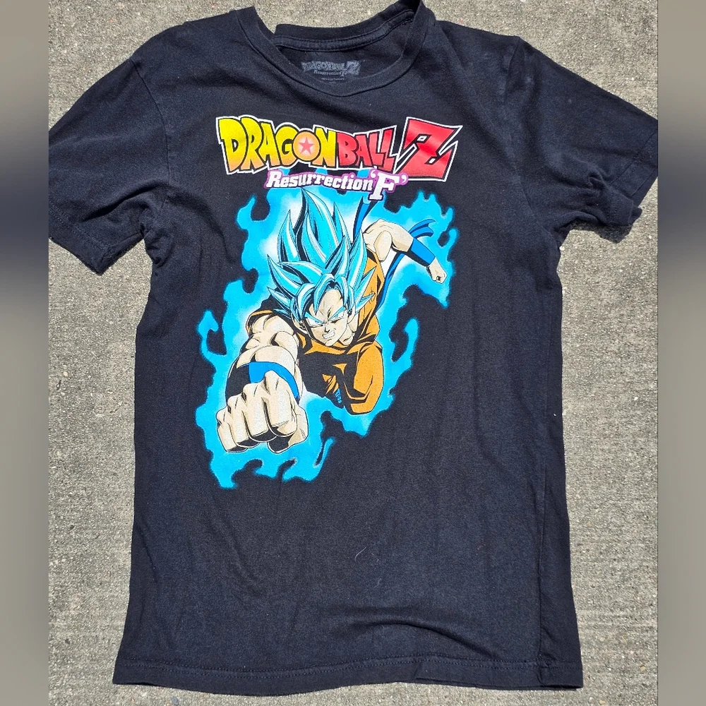 Dragon Ball Z Resurrection F Graphic T-Shirt Regulae Fit Small - Picture 2 of 3
